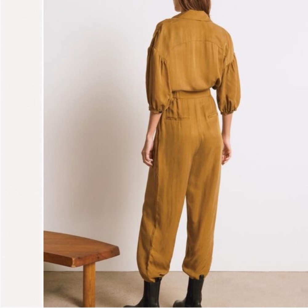 BA&SH Aida Silk Jumpsuit